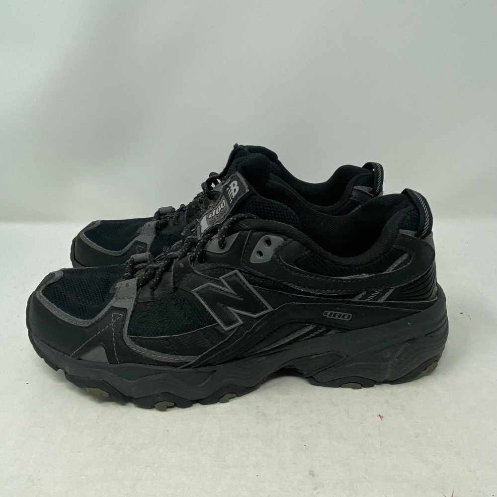 New Balance MT480BK 480 All Terrain Mens trail running shoes US 7 Black Non-Slip